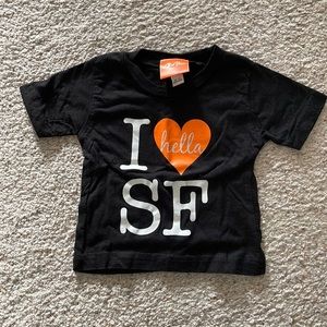4fifteen I hella love SF black tee, 12 months